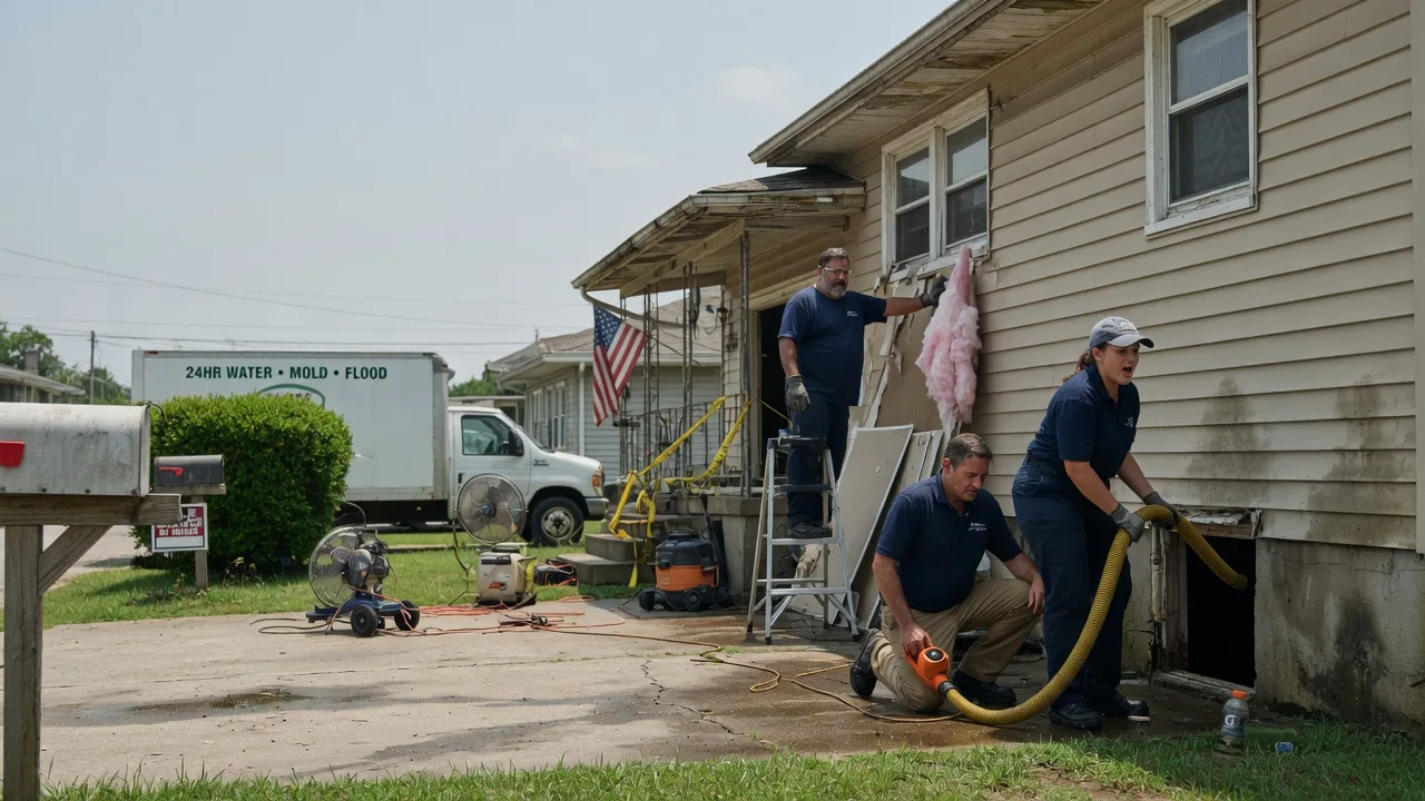 Water Damage Repair in Oldtown, ID near me